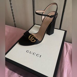 Gucci Lifford GG Marmont Sandals US 9
